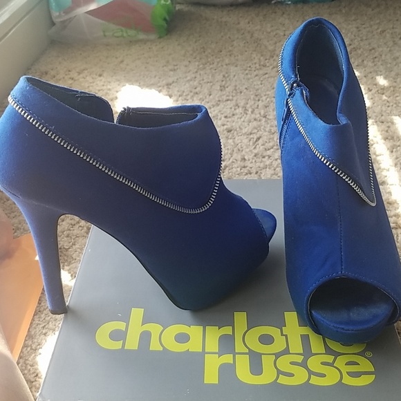 Royal blue Booties - Picture 2 of 3